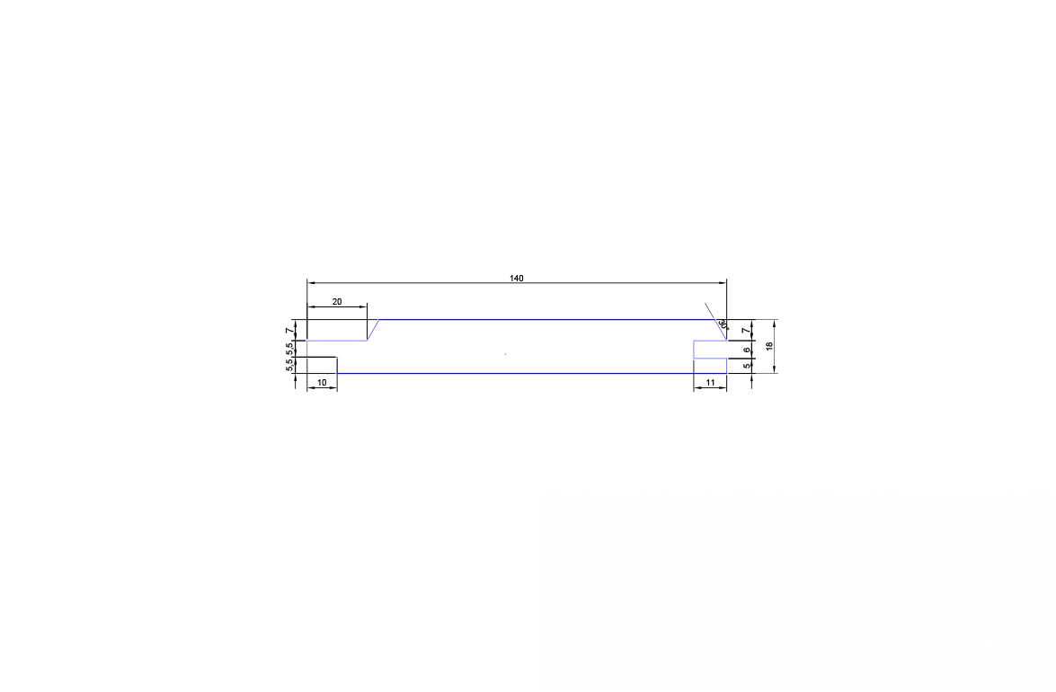 Western Red Cedar beklædning, KEF H1, 100% PEFC