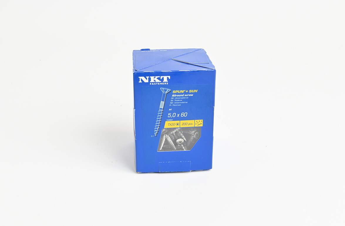 NKT terrasseskrue SPUN+ A4 syrefast