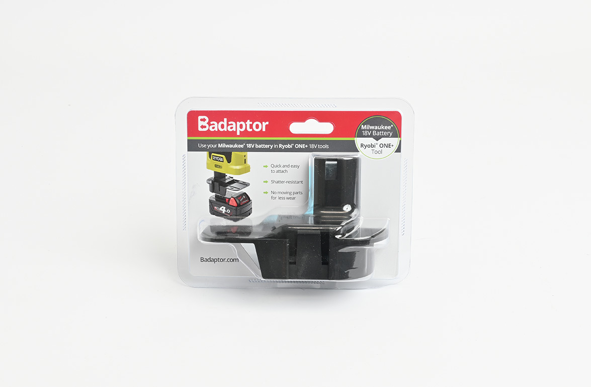 Wood Repair Batteri Adapter, Milwaukee-Ryobi