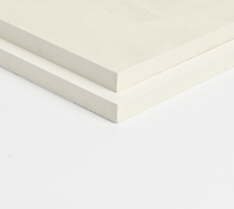 Keflico Compact bordpl., White Matt/Light Stone Matt, FSC Mix 70%