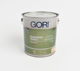 Gori 304 Transparent terrasseolie, farveløs